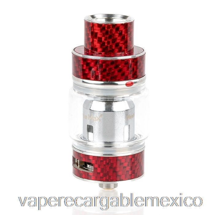 Vape Recargable Freemax Mesh Pro Tanque Sub-ohm Fibra De Carbono Rojo